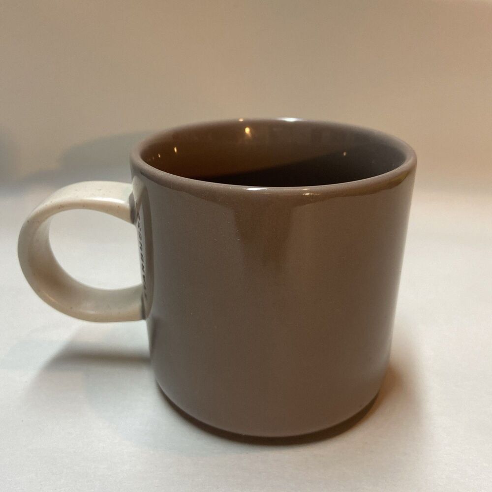Starbucks Coffee Mug 2017 Speak Your Mind Tan 12 oz Ceramic